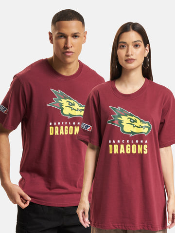 Barcelona Dragons T-Shirt 2024 Design 2