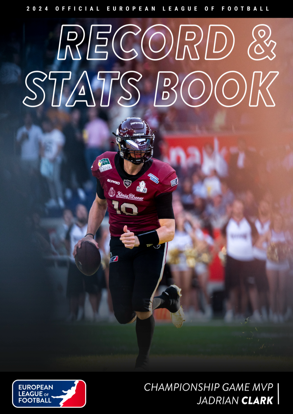 2024 Official European League of Football Record & Stats E-Book