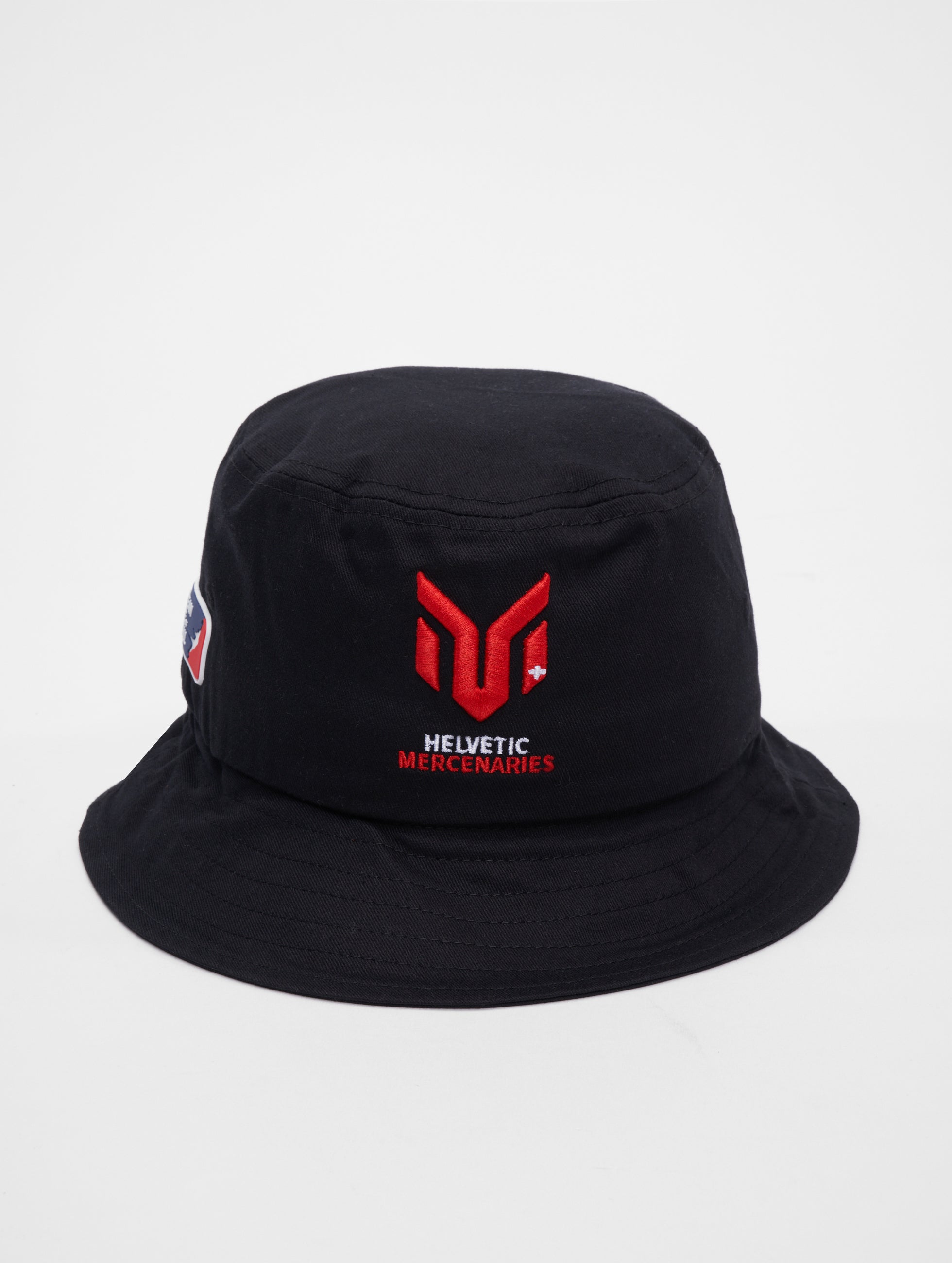 Helvetic Mercenaries Black Bucket Hat