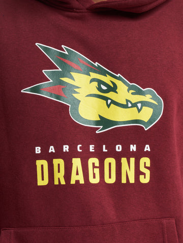 Barcelona Dragons Hoodie 2024 Design 1