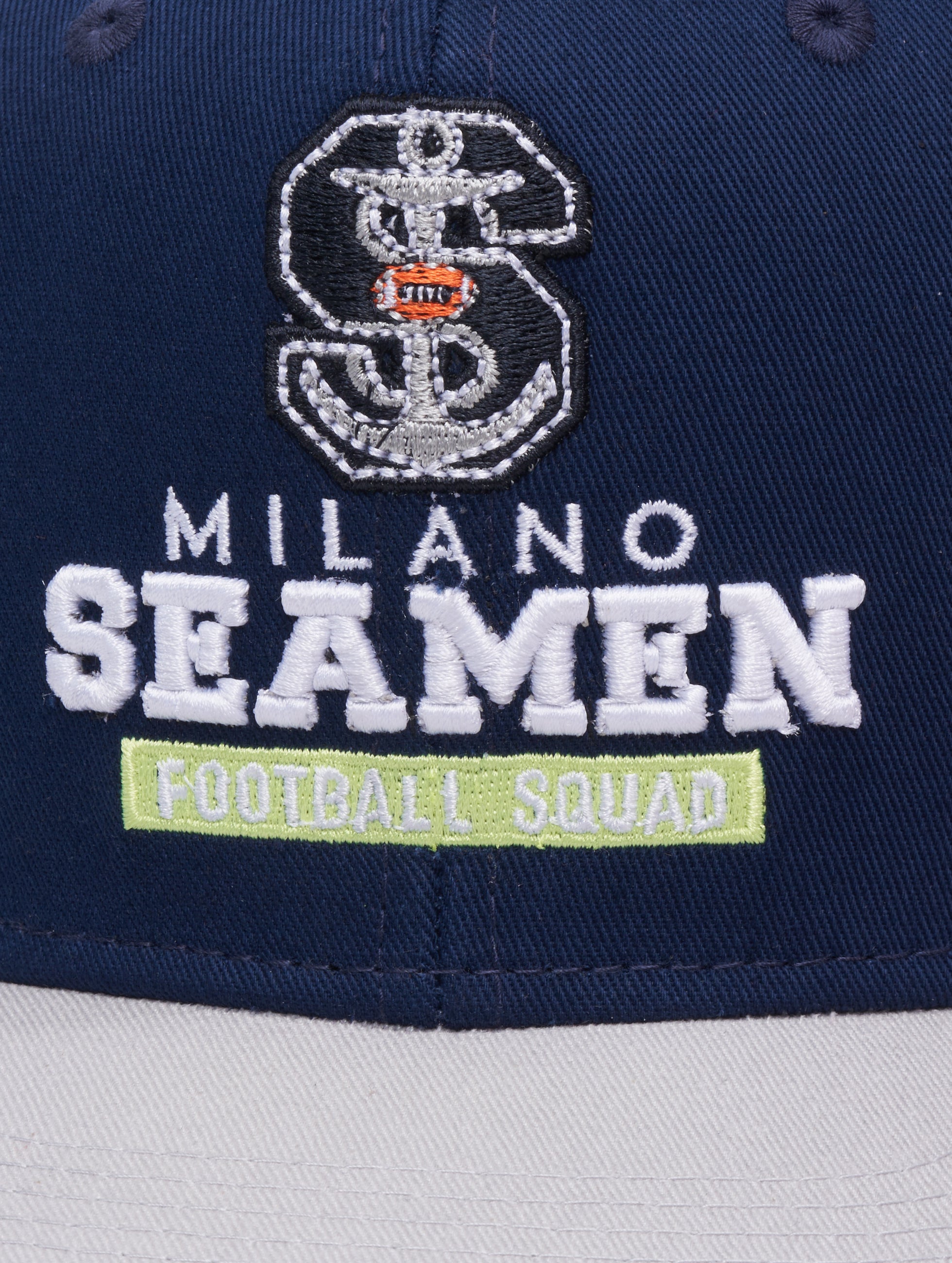 Milano Seamen Contrast Snapback Cap