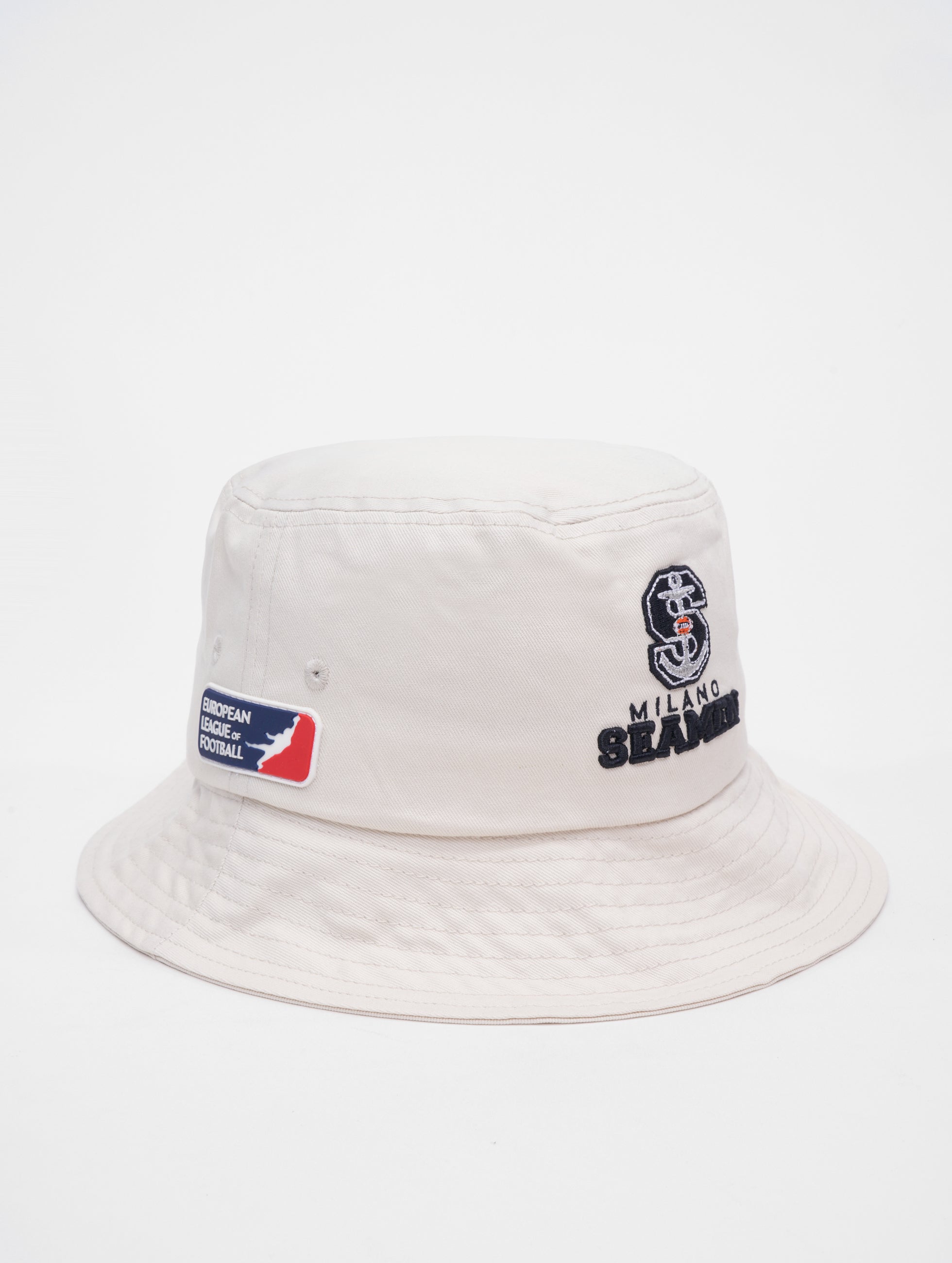 Milano Seamen White Bucket Hat