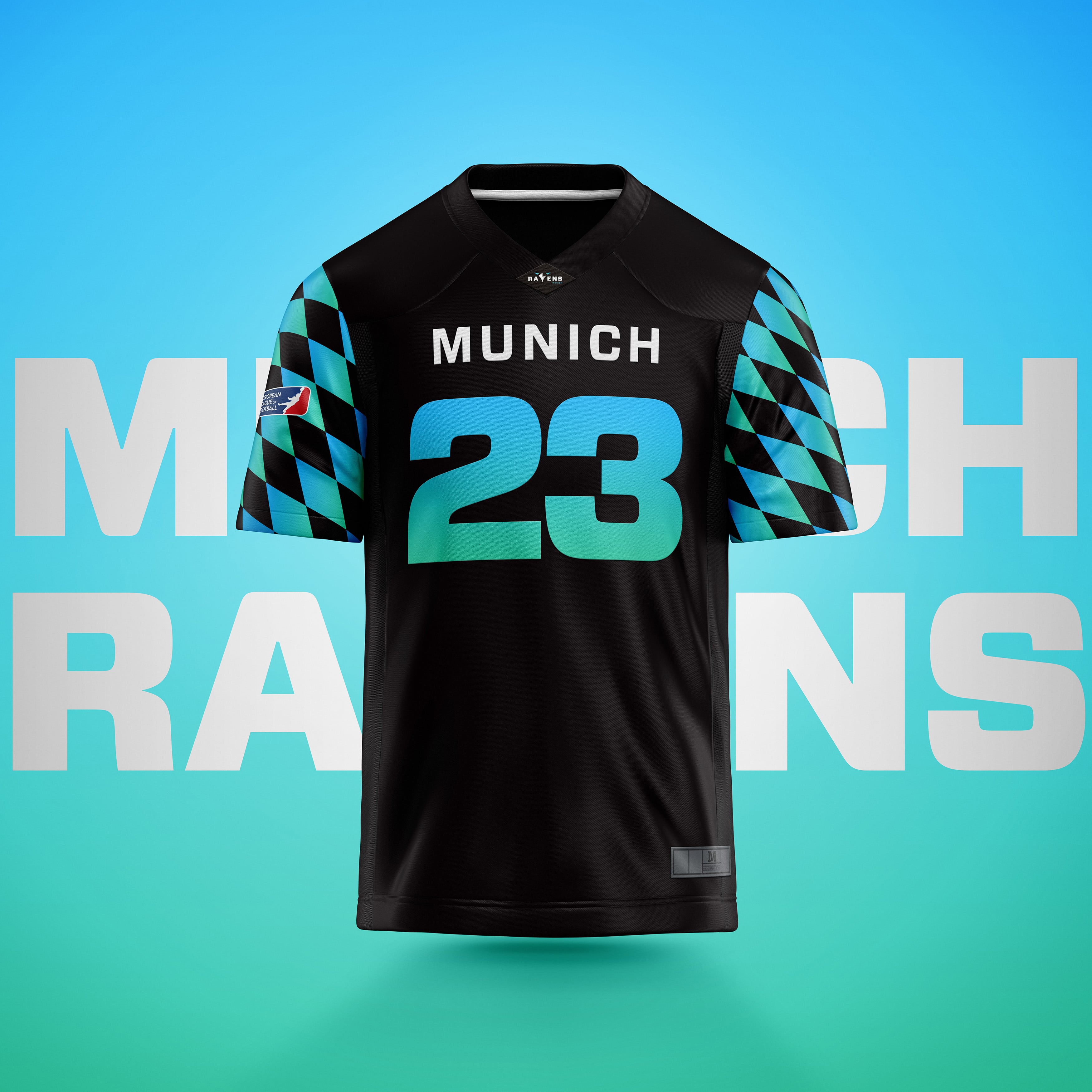 Munich Ravens Authentic Game Jersey 2023