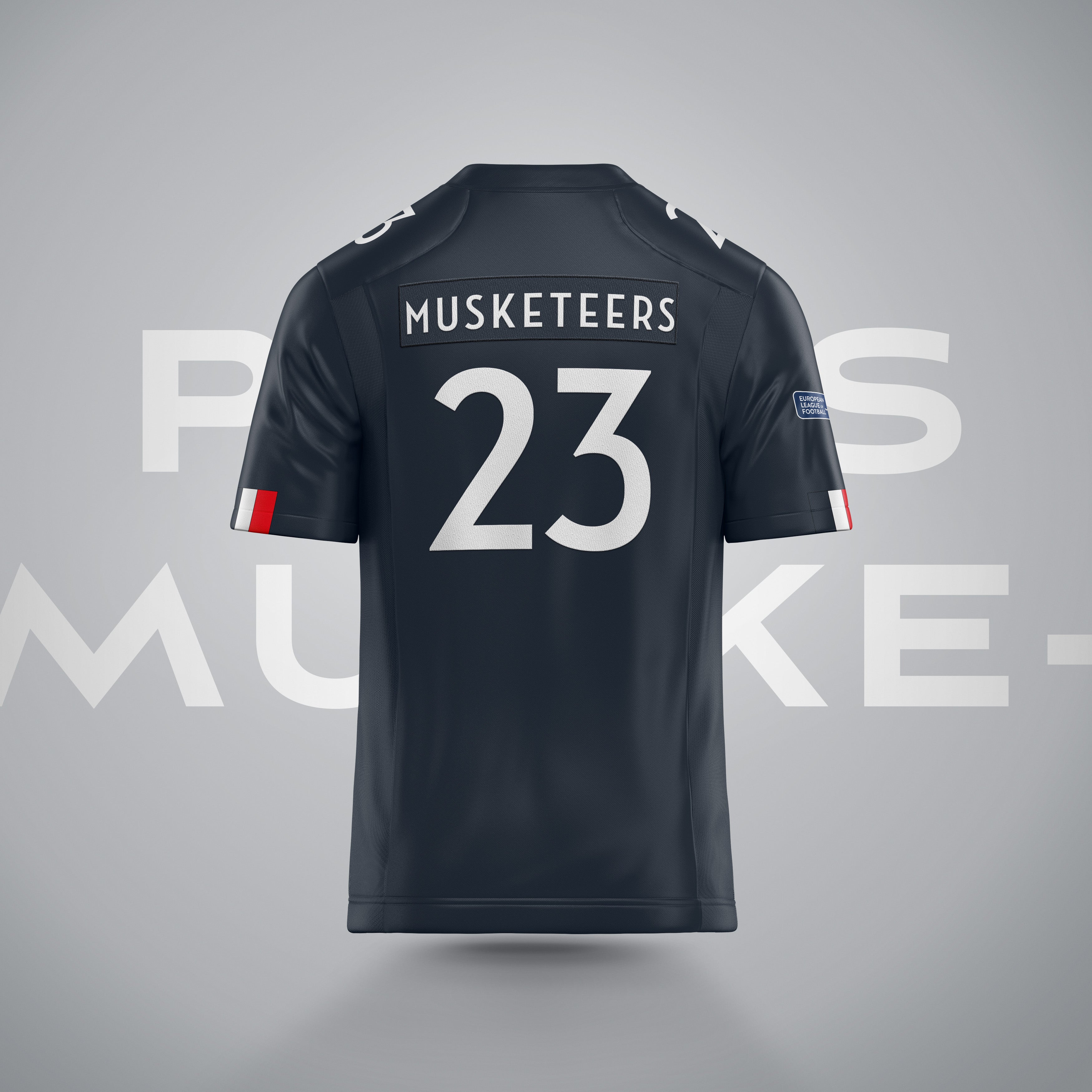 Paris Musketeers Authentic Game Jersey 2023
