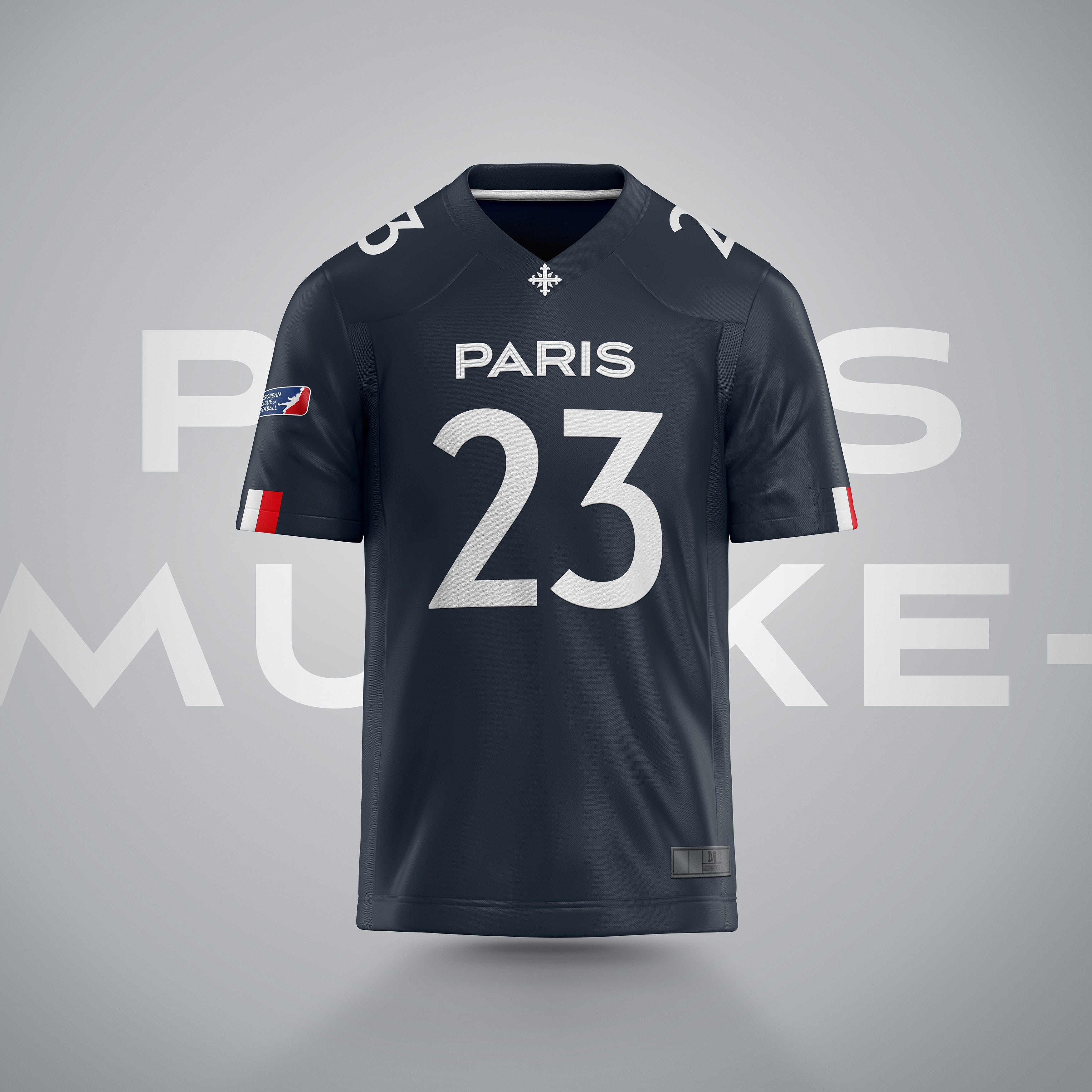 Paris Musketeers Authentic Game Jersey 2023